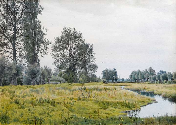 River Landscape near St. Ives, Huntingdonshire